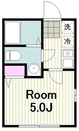 Colorz Hiyoshiの物件間取画像